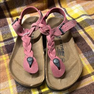 Tatami by Birkenstock Women's Braided Pink Sandals